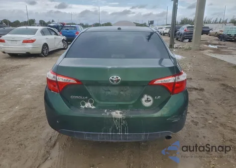 2015 Toyota Corolla L from USA, damaged, VIN 2T1BURHE2FC425929